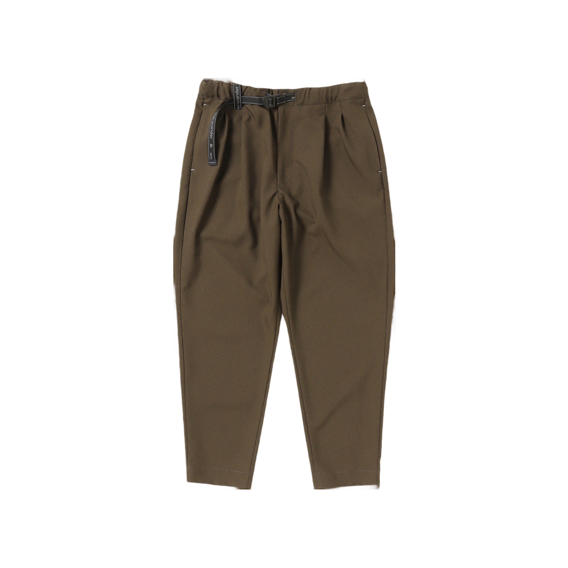 W31D6FP010_KH and wander PE Melange Twill Pants