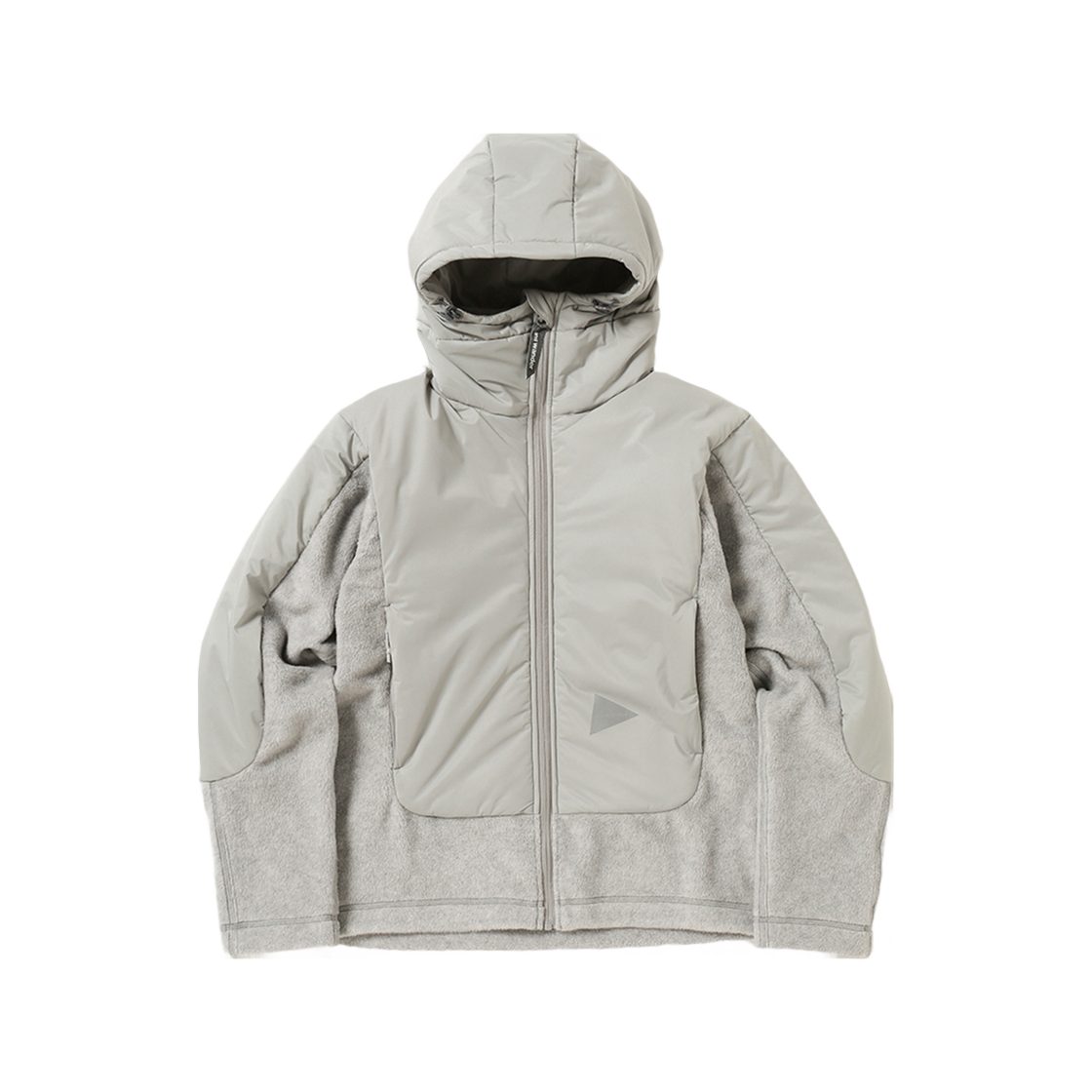 W31D6PD001_GY and wander Top Fleece Jacket - 대표 이미지 #1