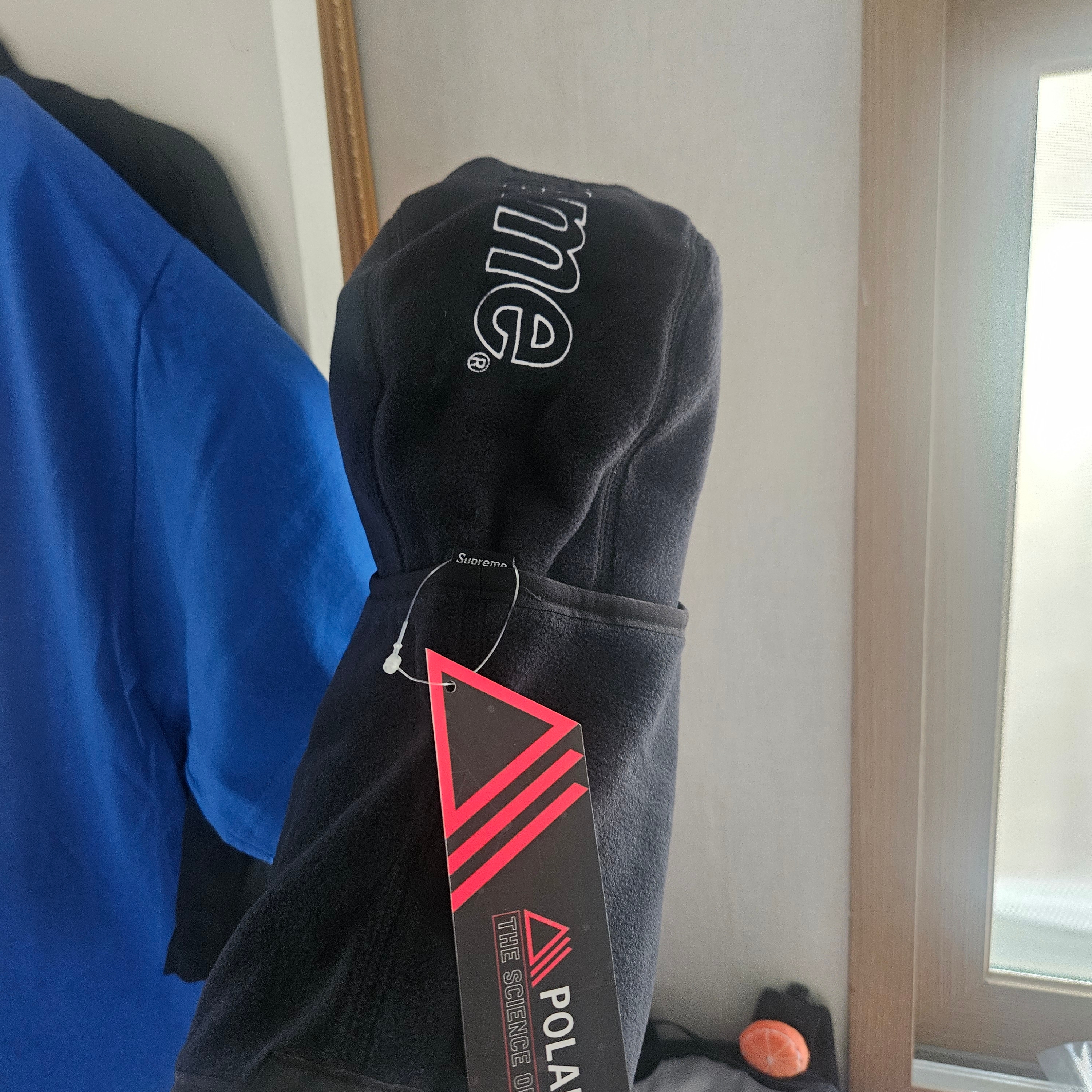 Supreme Polartec Balaclava Black - 24FW 착용 스타일 - 2