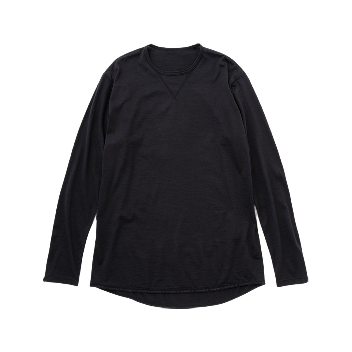 W31D6TR001_BK and wander Merino Base Ls T