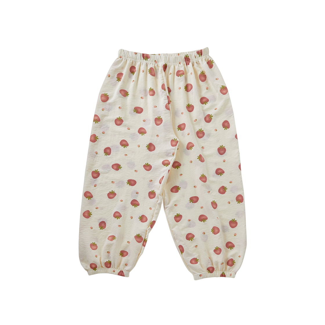 [3% 적립] 에이원 코지핏 9부 시보리 파자마 팬츠 스트로베리([3% 적립] (W) AONE Cozy Fit 9/10 Lounge Pants Strawberry)