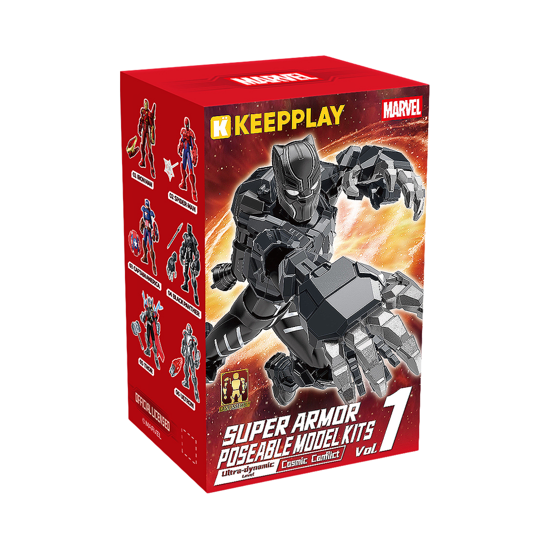 큐만 마블 스탠다드 블랙팬서(QMAN Marvel Standard Black Panther)