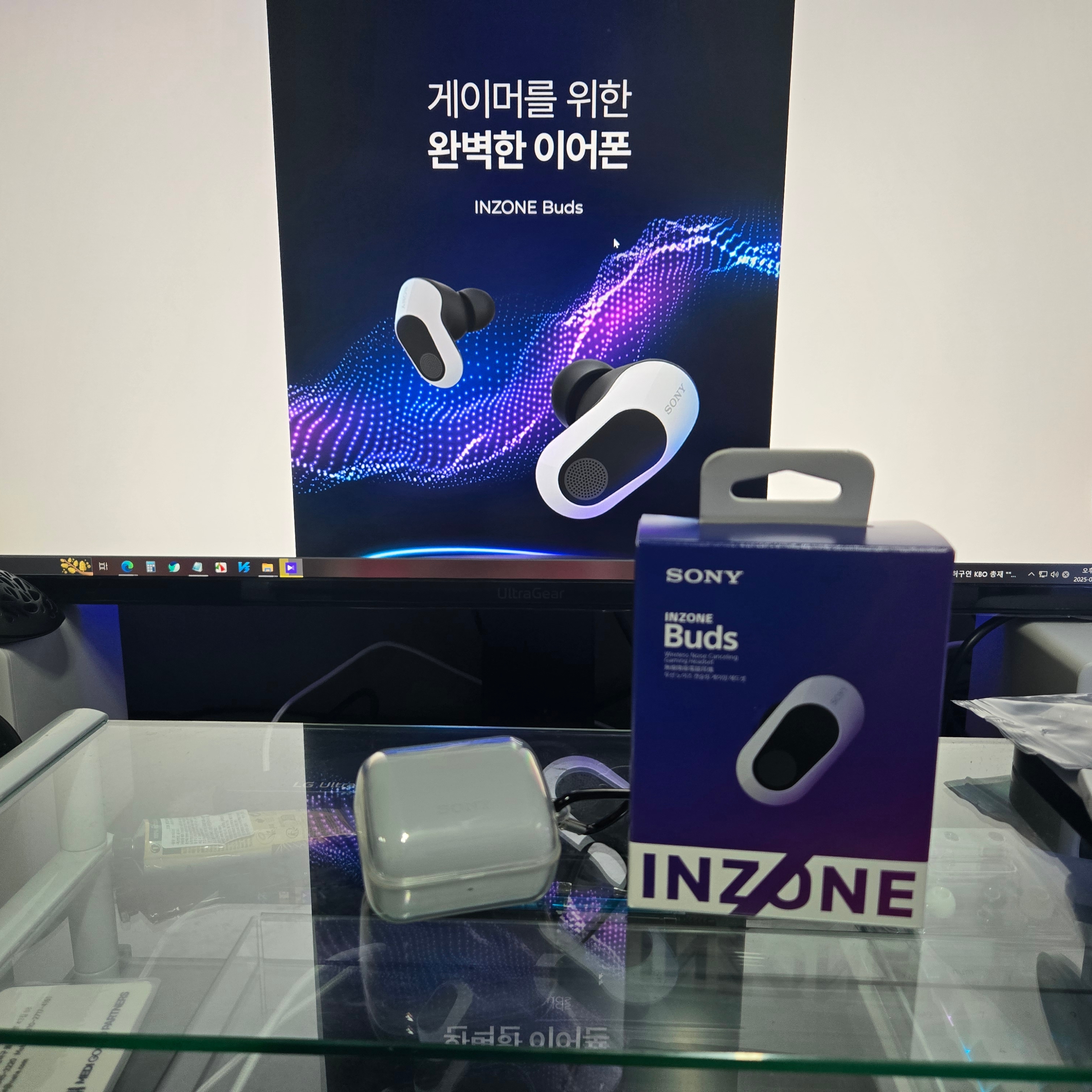 Sony INZONE Buds White (Sony Korea Ver.) 착용 스타일