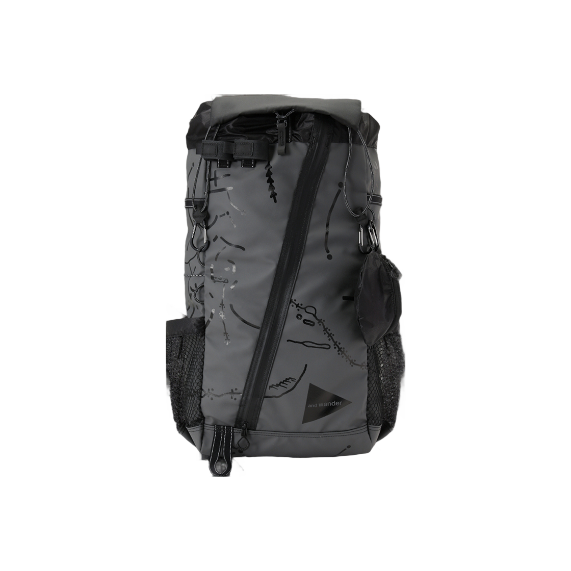 W31D6BG014_GY and wander Daijiro Ohara Map Key 30L Backpack