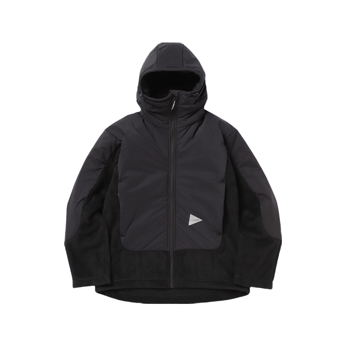 W31D6PD001_BK and wander Top Fleece Jacket - 대표 이미지 #1