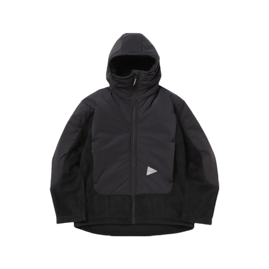 W31D6PD001_BK and wander Top Fleece Jacket
