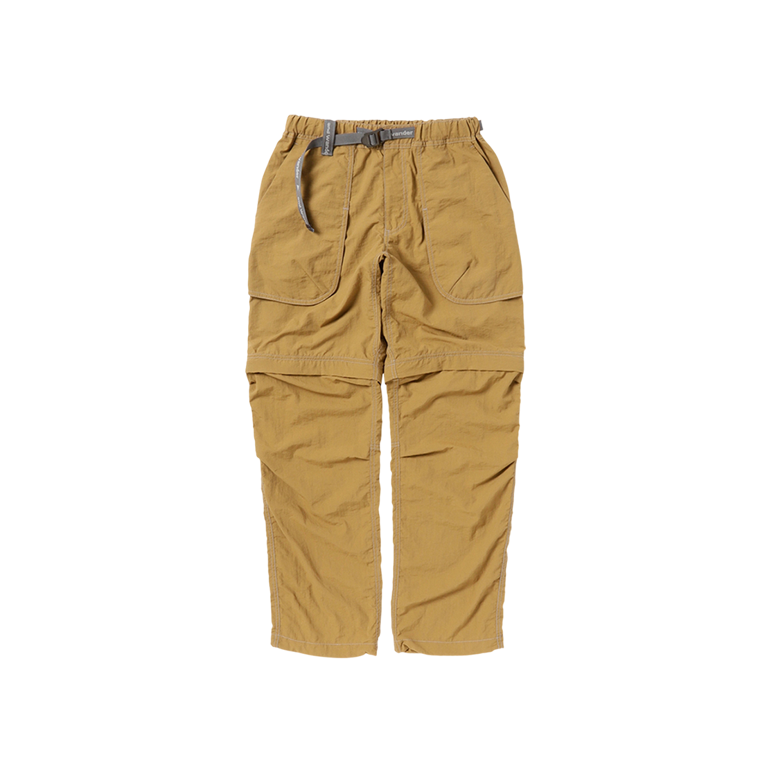 W31D6PT001_BG and wander NY Taffeta Hiker 2Way Pants