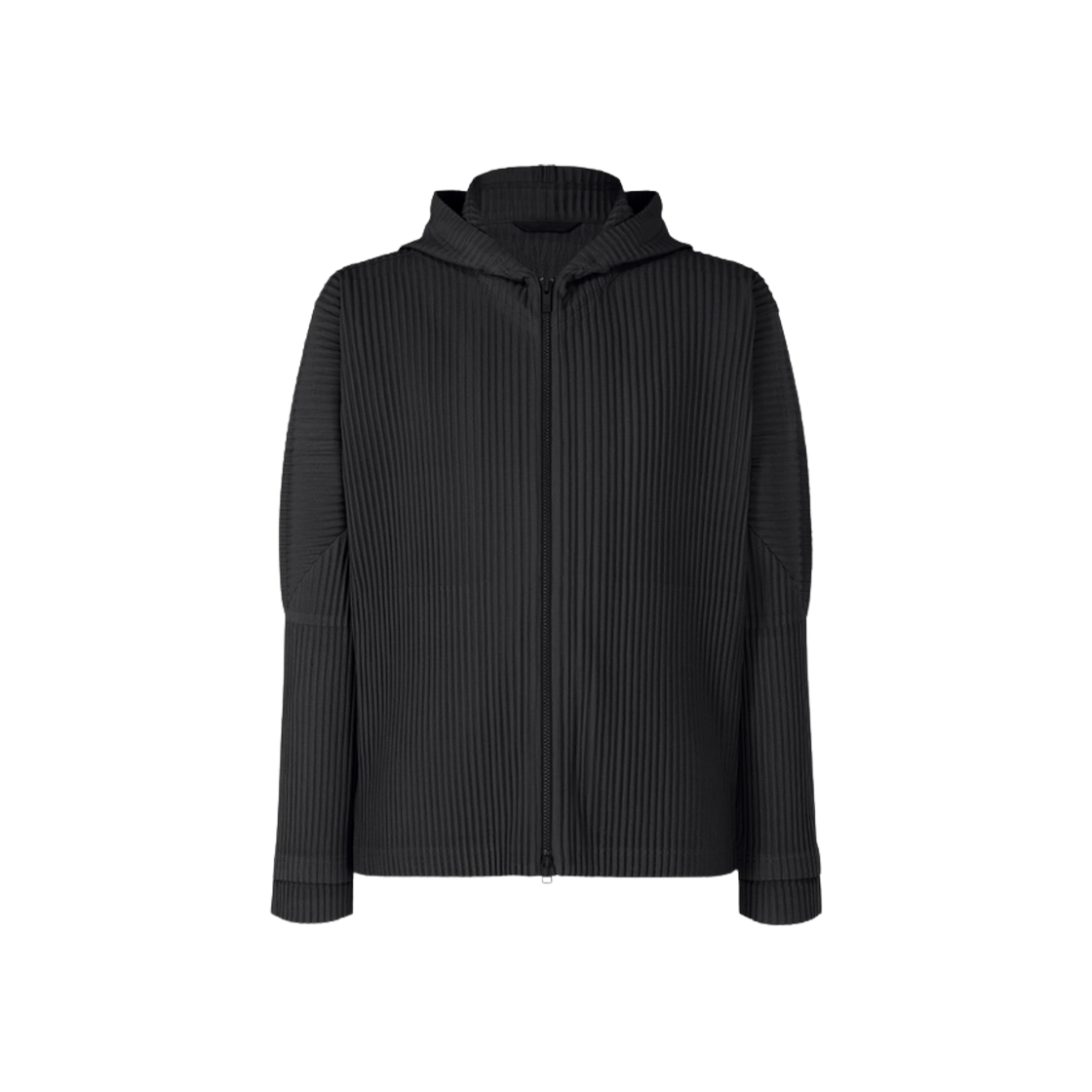 HP53/HP58-JL071-15 Homme Plisse Issey Miyake MC July Zip Up Parka Black