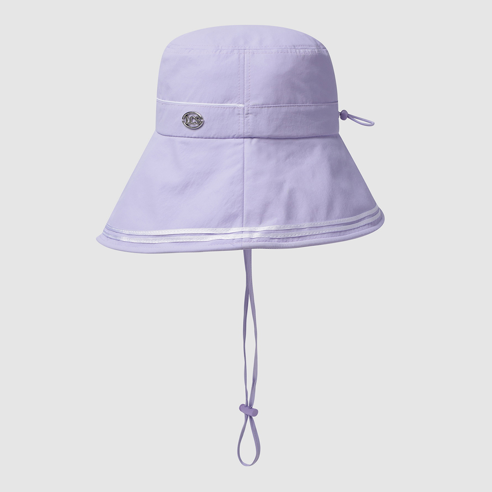 르꼬끄 스포르티브 여성 와이드 버킷햇 - 라벤더(QQ222WCP42)(le coq sportif Women's Wide Bucket Hat Lavender) - 3
