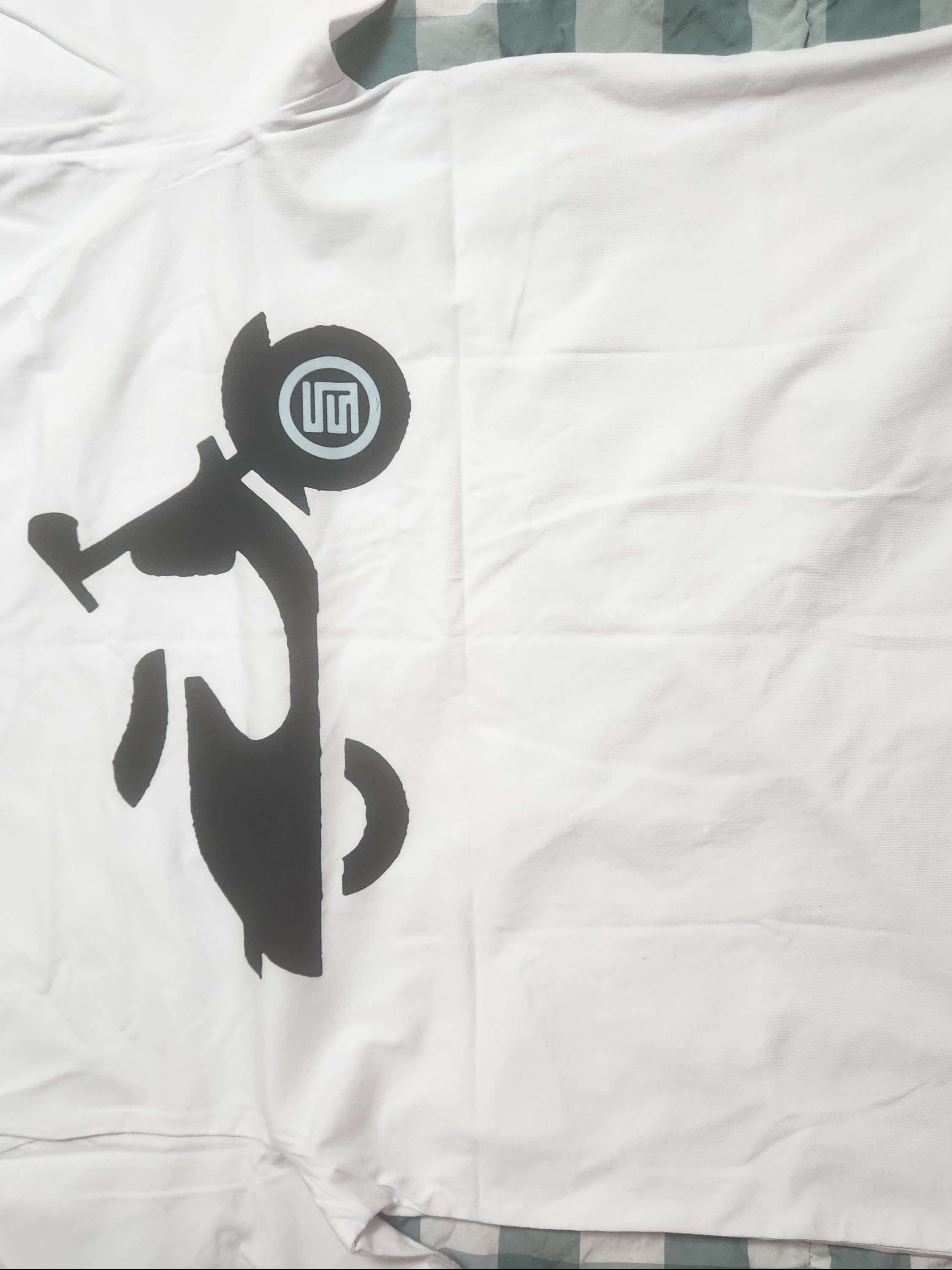 S/Double Choose Your Weapon T-Shirt Washed Steel, S/Double Ultra Glide T-Shirt White 착용 스타일 - 3