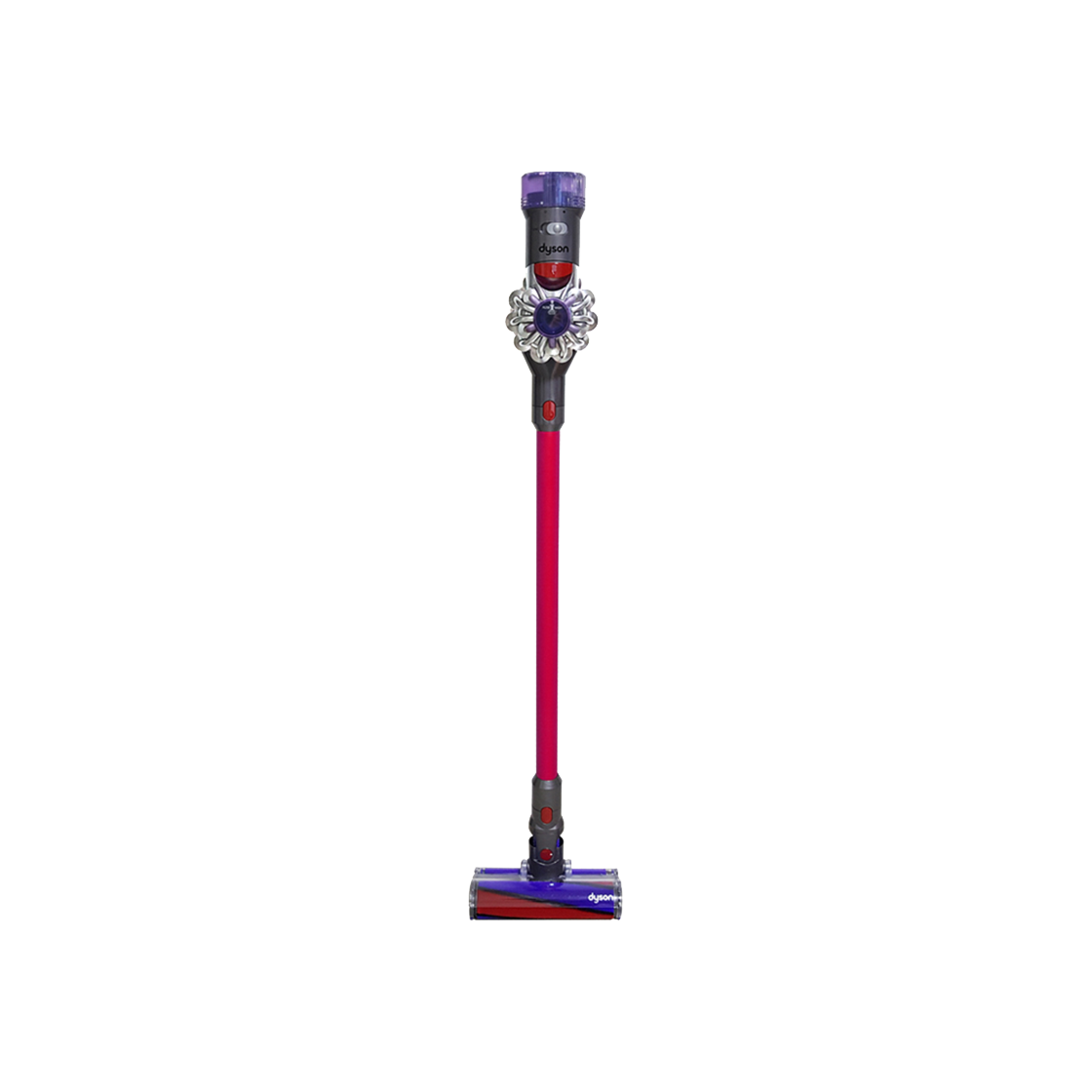 448876-01 Dyson V8 Silver Red