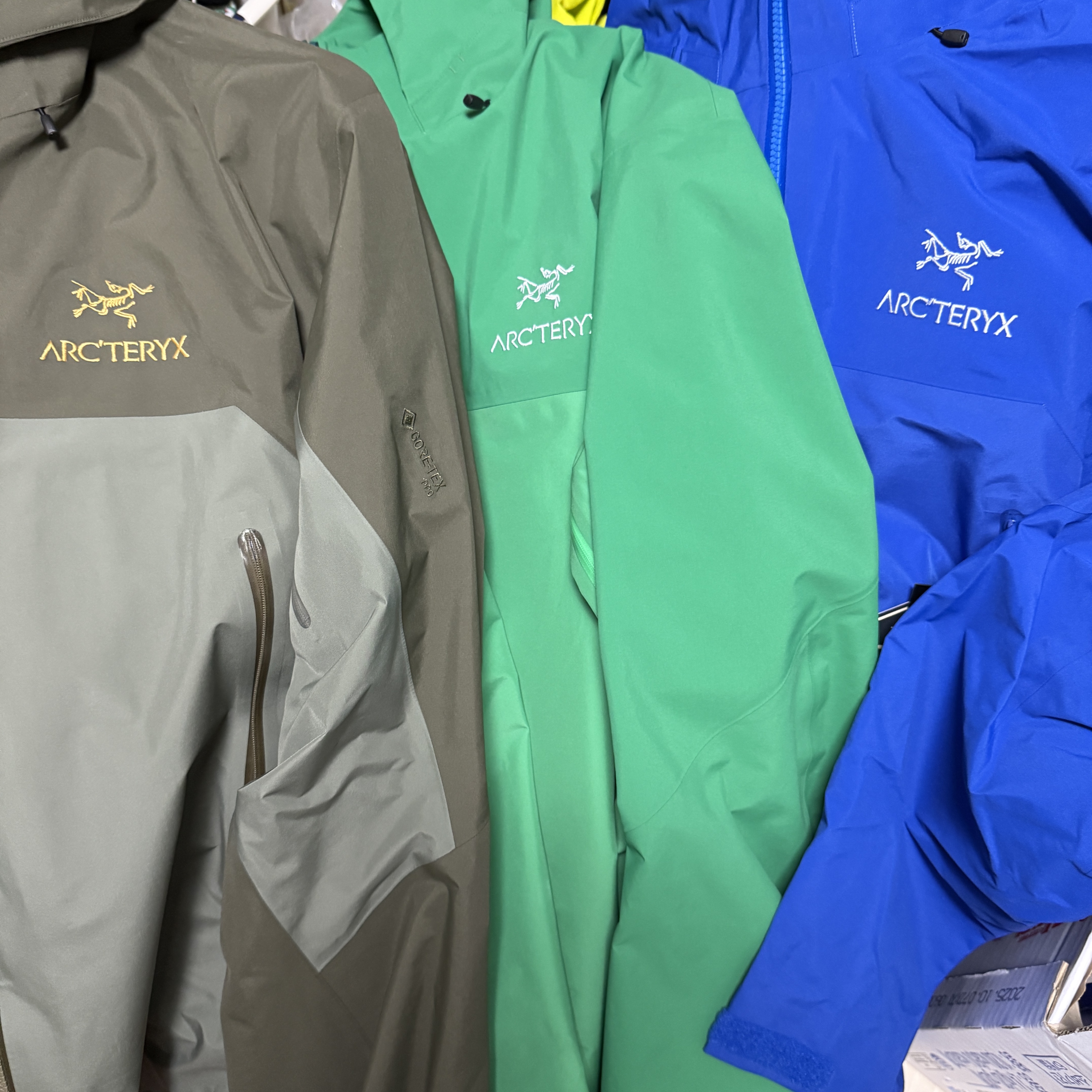 Arc'teryx Beta AR Jacket Vitality, Arc'teryx Beta AR Jacket Jungle 착용 스타일