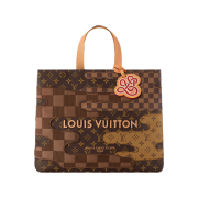 Louis Vuitton Shopper Tote MM Brown