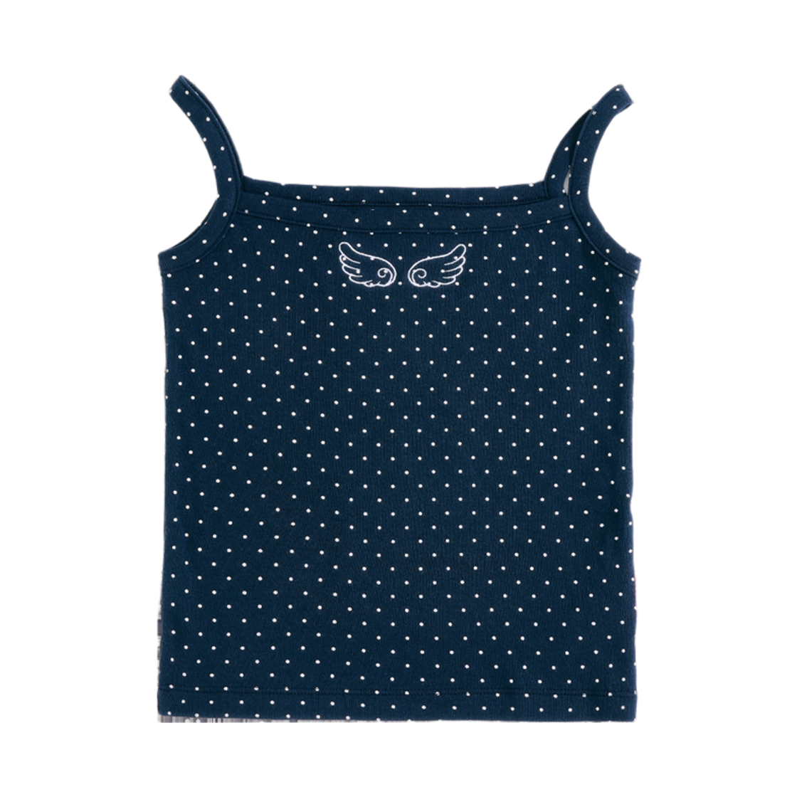 예그 도트 엔젠 슬리브리스 네이비(Yegg Dot Angel Sleeveless Navy)