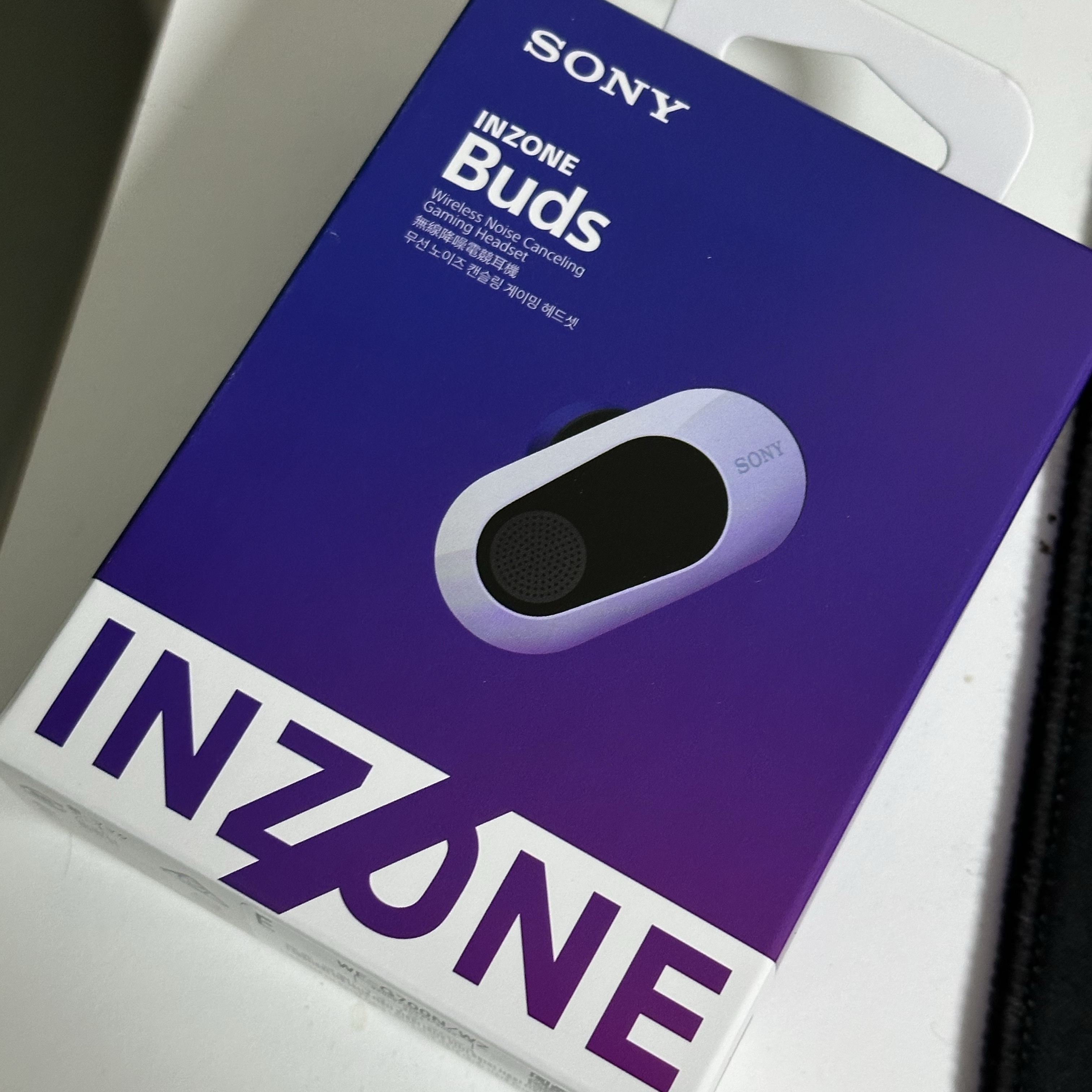 Sony INZONE Buds White (Sony Korea Ver.) 착용 스타일 - 1