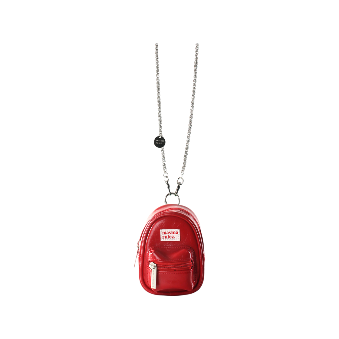 ◆masmarulez◆ mama leather miniature chain cross bag Red 5 mama leather miniature chain cross bag _ Red : Masmarulez