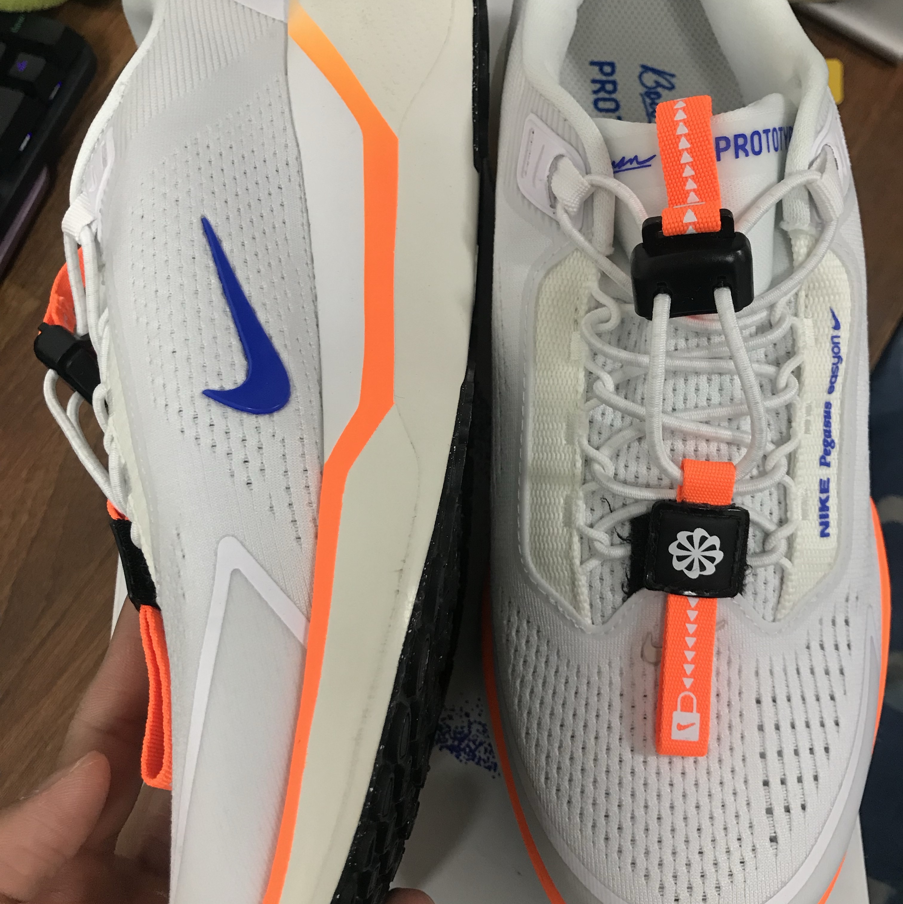 Nike Air Zoom Pegasus EasyOn Blueprint 착용 스타일 - 5