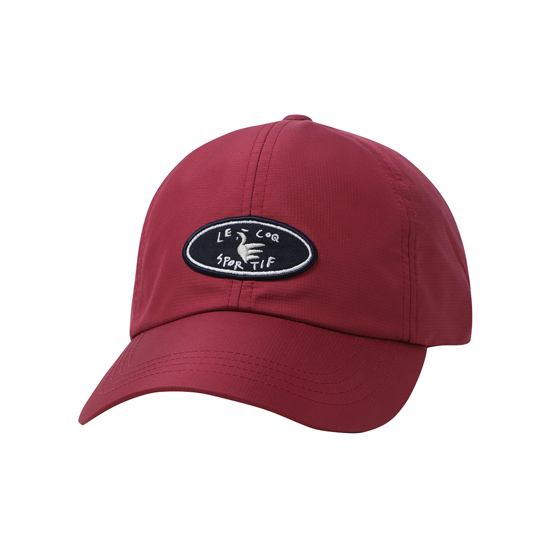 QQ323XCP71_DRD0 le coq sportif LCS x 275c Collaboration Graphic Ball Cap Deep Red