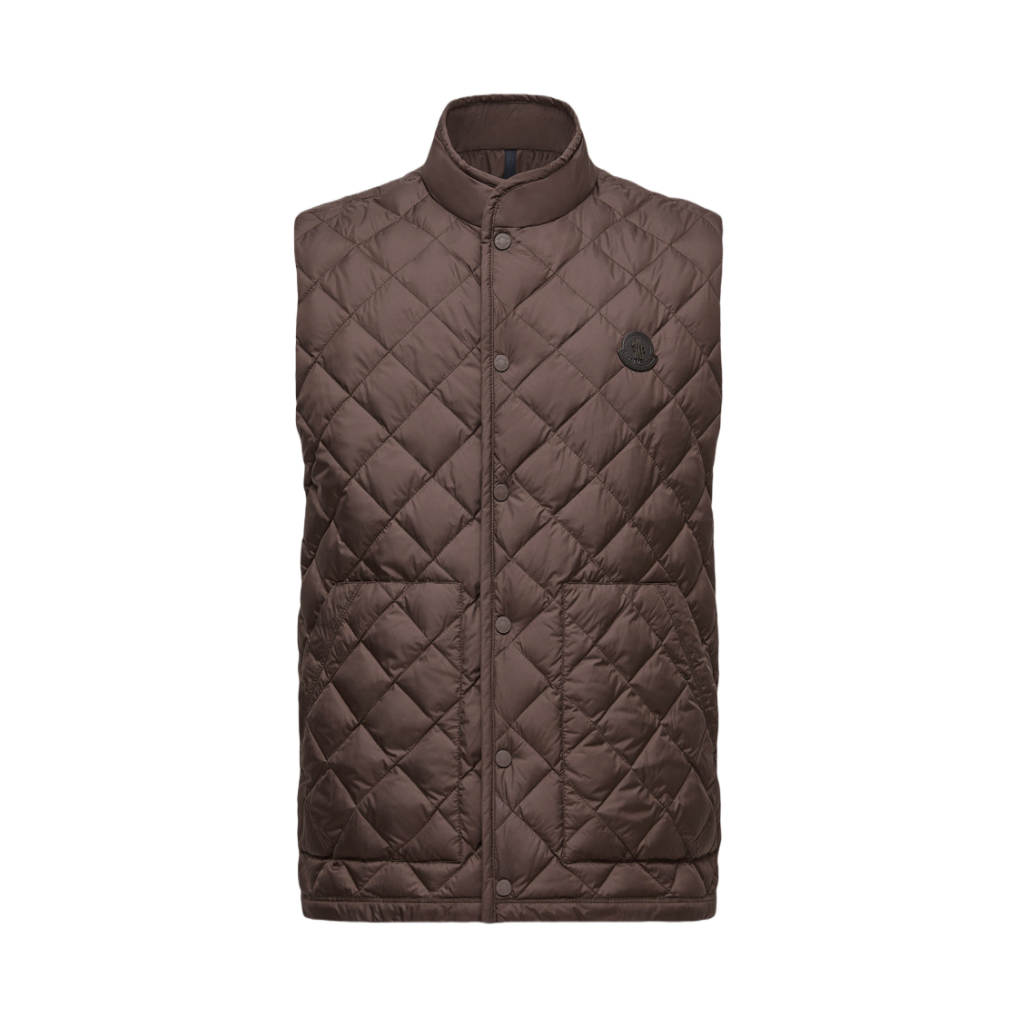 몽클레르 리코프 다이아몬드 퀼티드 다운 질레 브라운 - 25FW(Moncler Lycope Diamond Quilted Down Gilet Brown - 25FW)