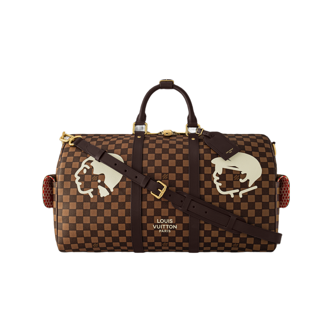 N40799 Louis Vuitton Keepall Bandouliere 50 Brown