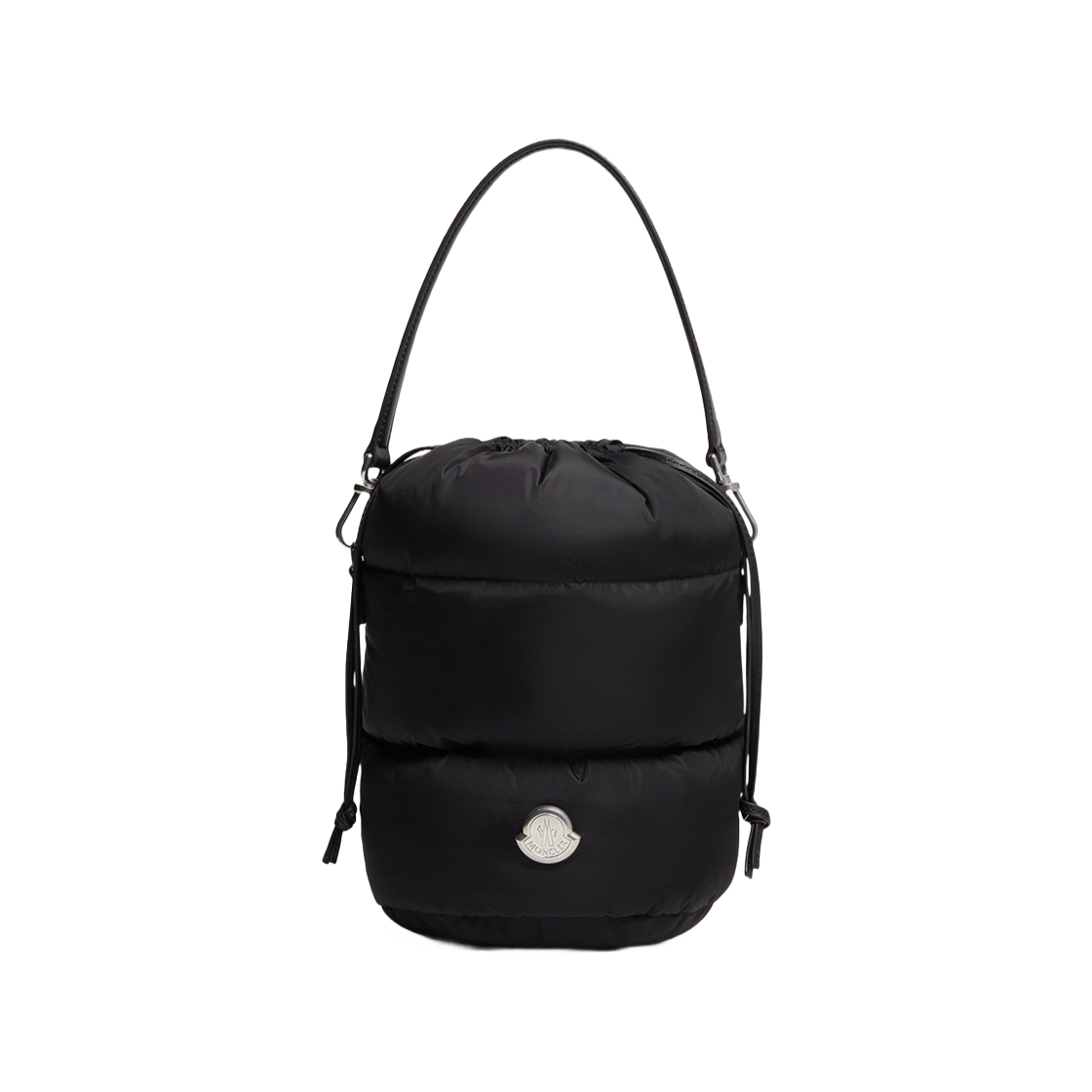K2-09B-5I00002-M6275-999 Moncler Caradoc Water Repellent Bucket Bag Black - 25FW