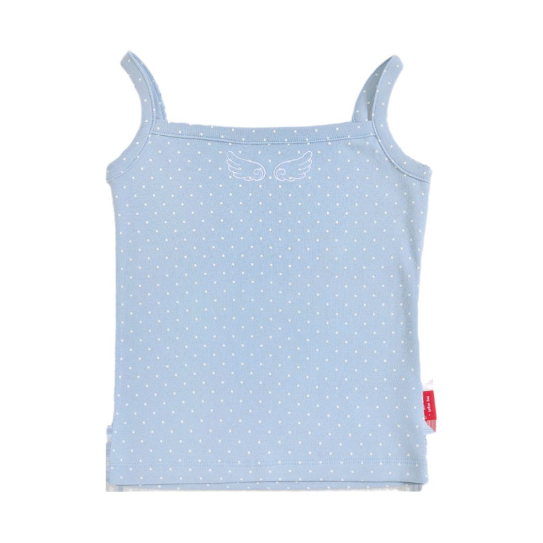 예그 도트 엔젤 슬리브리스 블루(Yegg Dot Angel Sleeveless Blue)