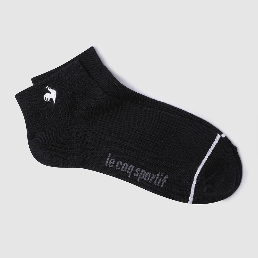 르꼬끄 스포르티브 베이직 로우삭스 - 블랙(QQ323ASC72)(le coq sportif Basic Low Socks Black) - 3