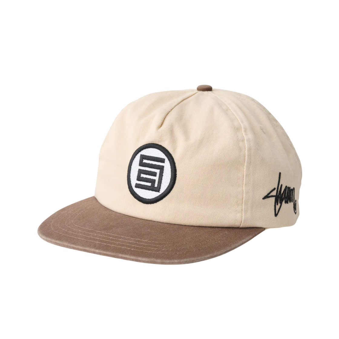 에스더블 에스닷 스냅백 캡 초콜릿(S/Double S-Dot Snapback Hat Chocolate)