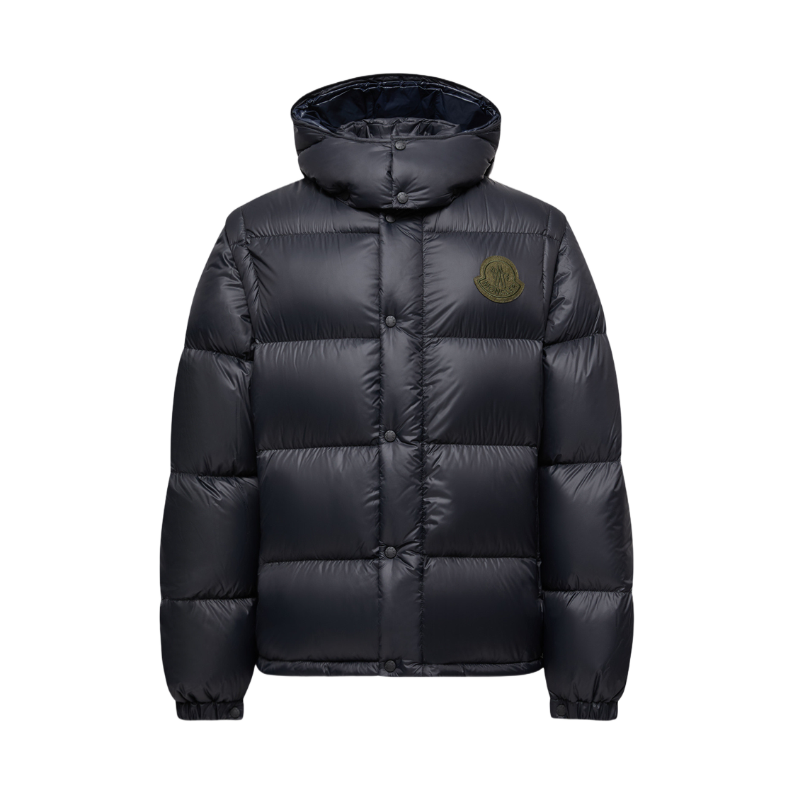 K2-091-1A00239-596RD-997 Moncler Cyclone 2-in-1 Hooded Short Down Jacket Dark Blue - 25FW