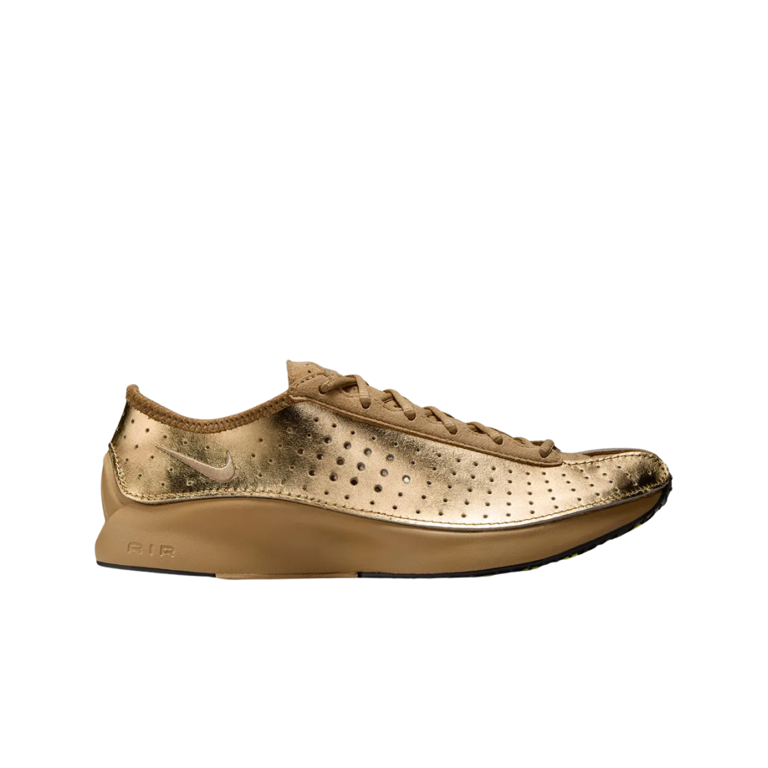 (W) 나이키 에어 슈퍼플라이 메탈릭 골드 앤 블랙((W) Nike Air Superfly Metallic Gold and Black)