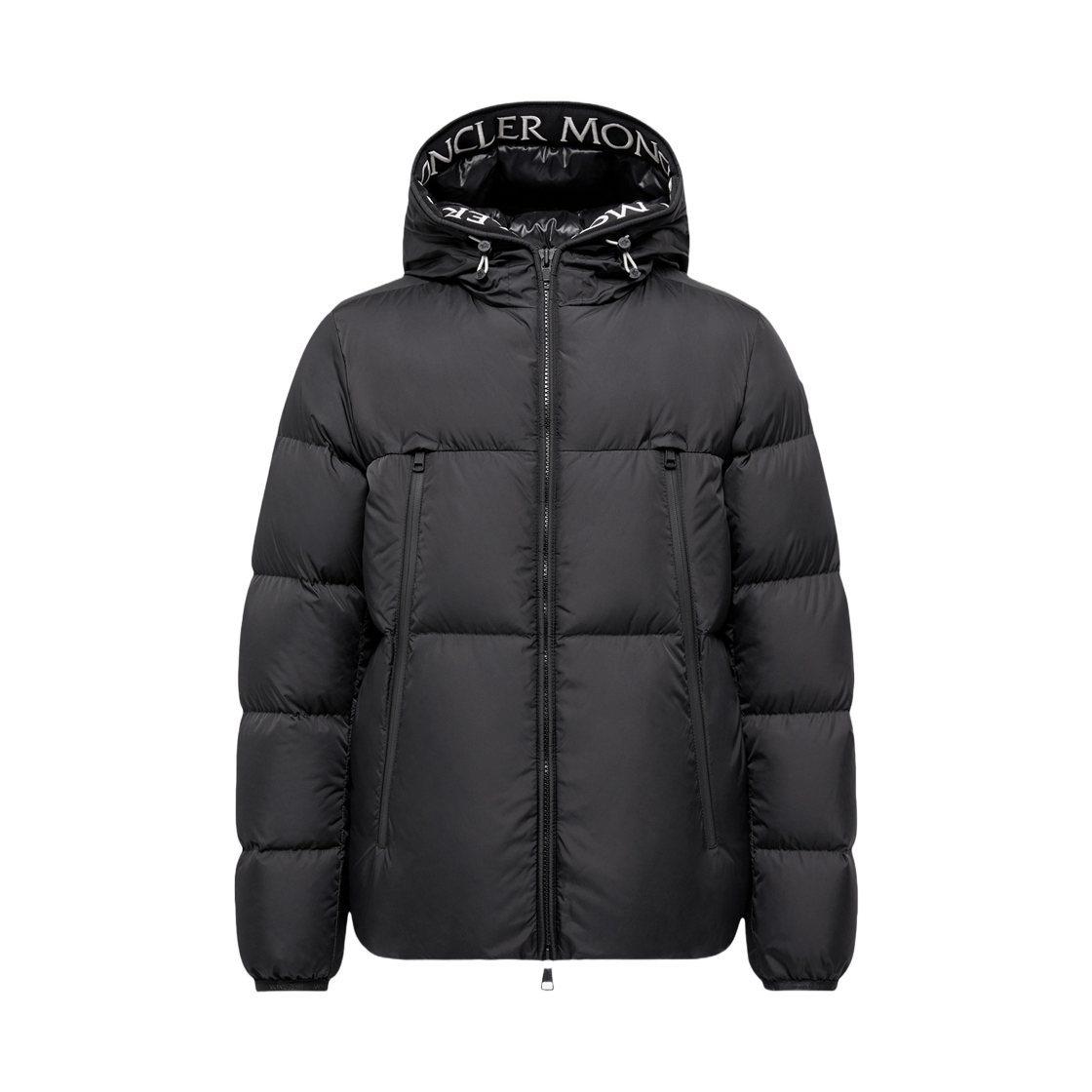 몽클레르 몽클라 후드 쇼트 다운 자켓 블랙 - 25FW(Moncler Montcla Hooded Short Down Jacket Black - 25FW) - 1