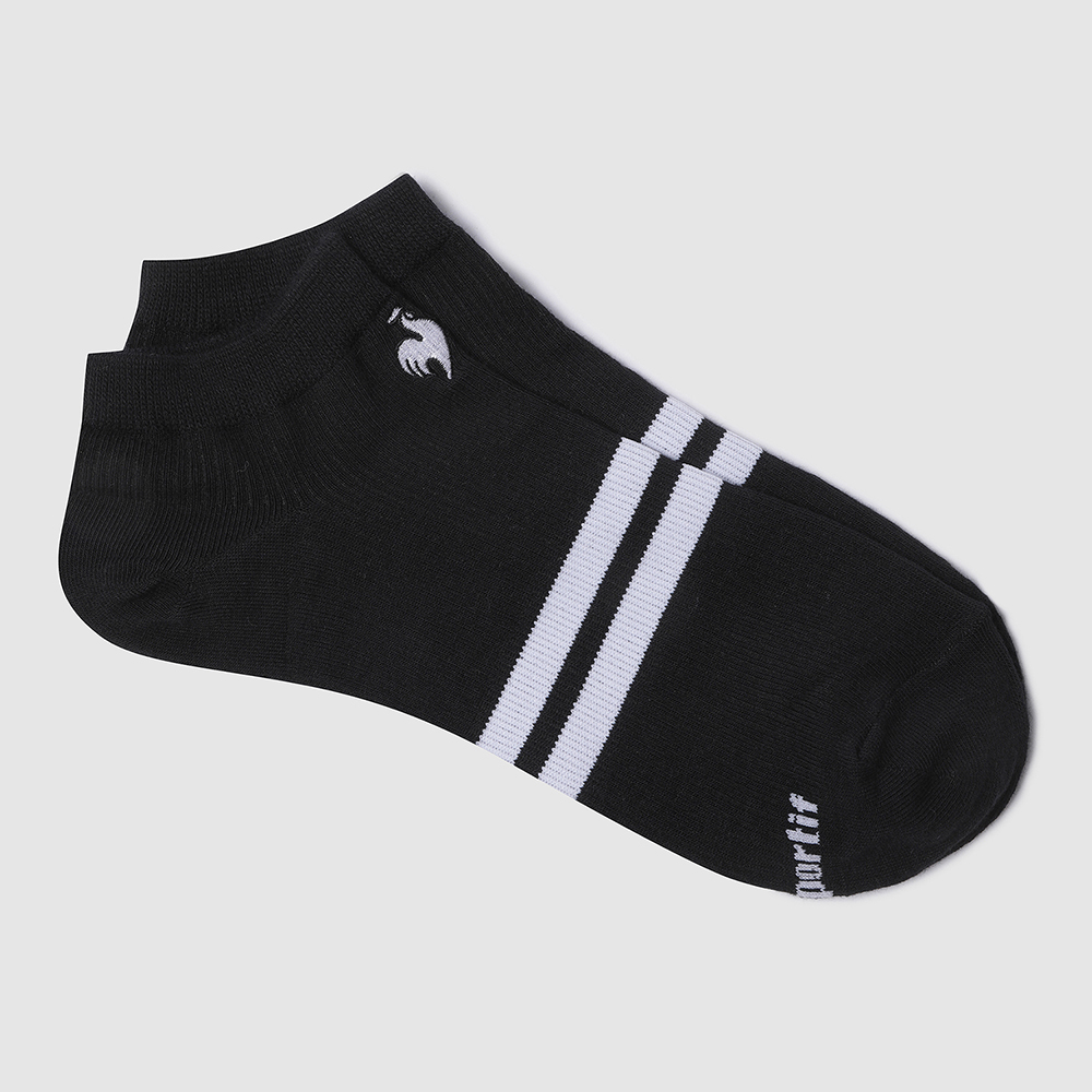 르꼬끄 스포르티브 베이직 앵클삭스 - 블랙(QQ323ASC71)(le coq sportif Basic Ankle Socks Black) - 3