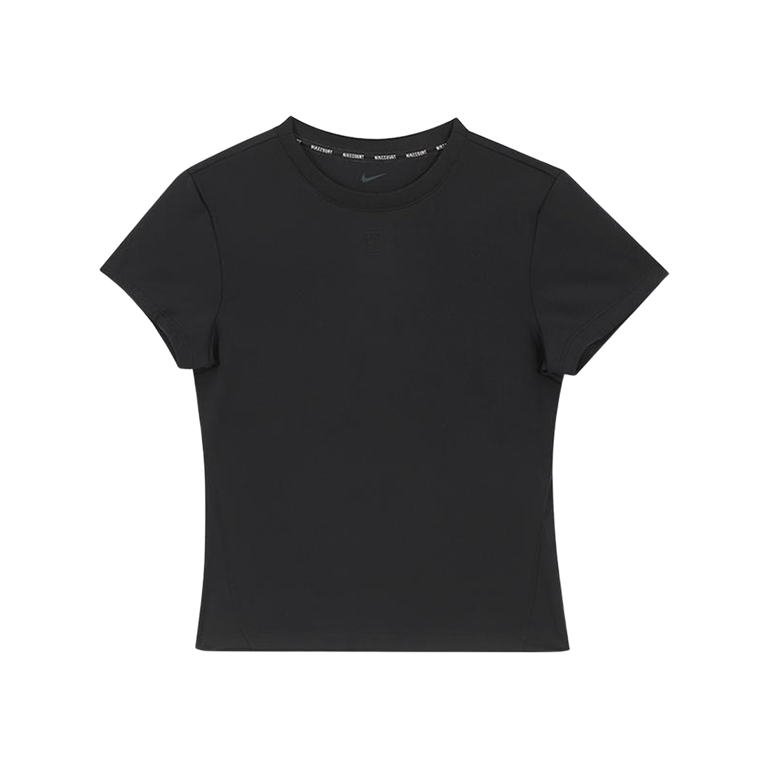 HQ2995-010 (W) Nike Court Advantage Dri-Fit Short Sleeve Tennis Top Black - Asia