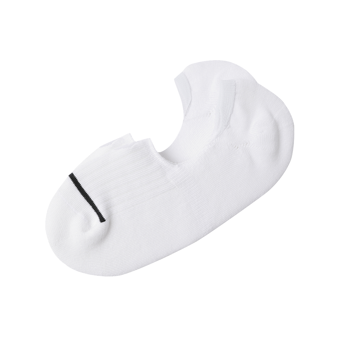 QQ323ASC74_WHT0 le coq sportif Cushion Fake Socks White