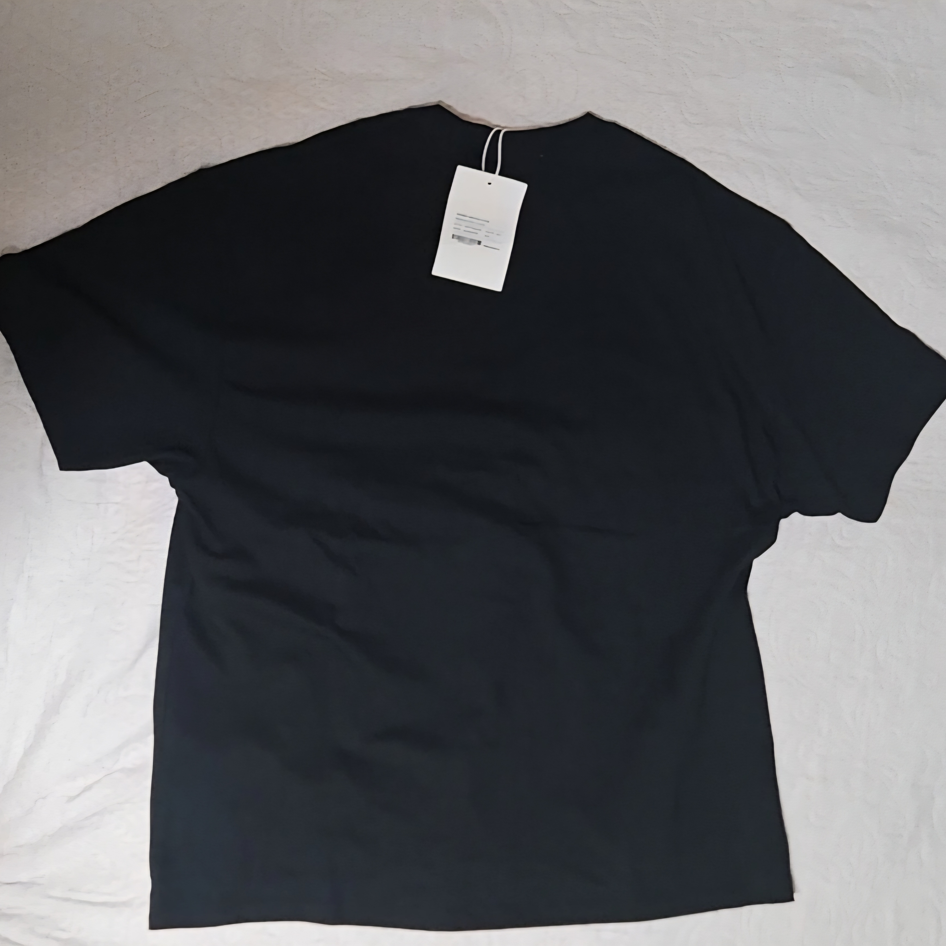 Millo Archive Cresendo Faded T-Shirts Black 착용 스타일 - 2