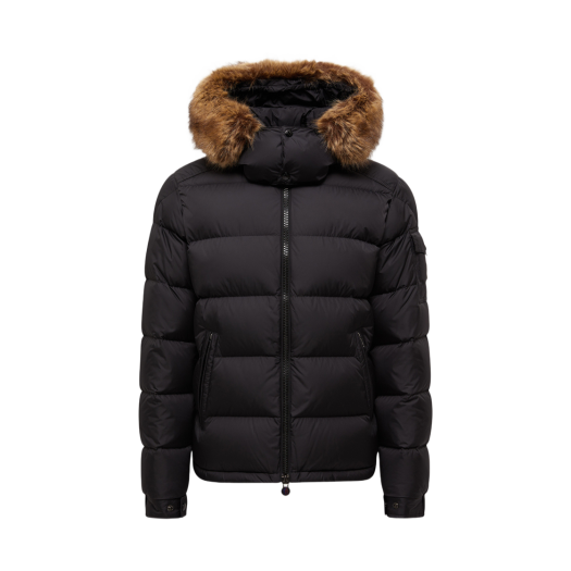 Moncler Mayaf Hooded Short Down Jacket Black - 25FW