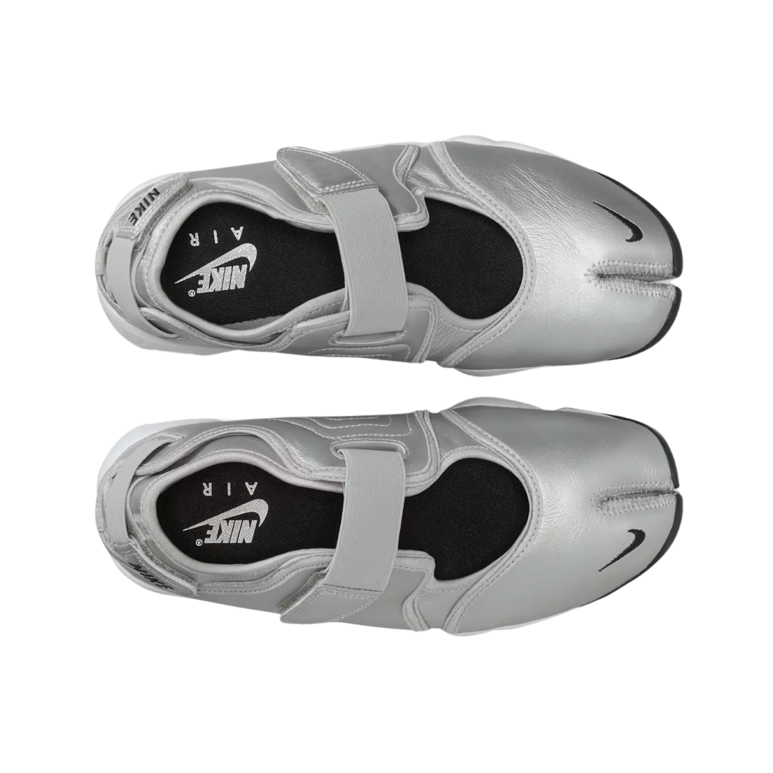 (W) 나이키 에어 리프트 레더 메탈릭 실버((W) Nike Air Rift Leather Metallic Silver) - 2