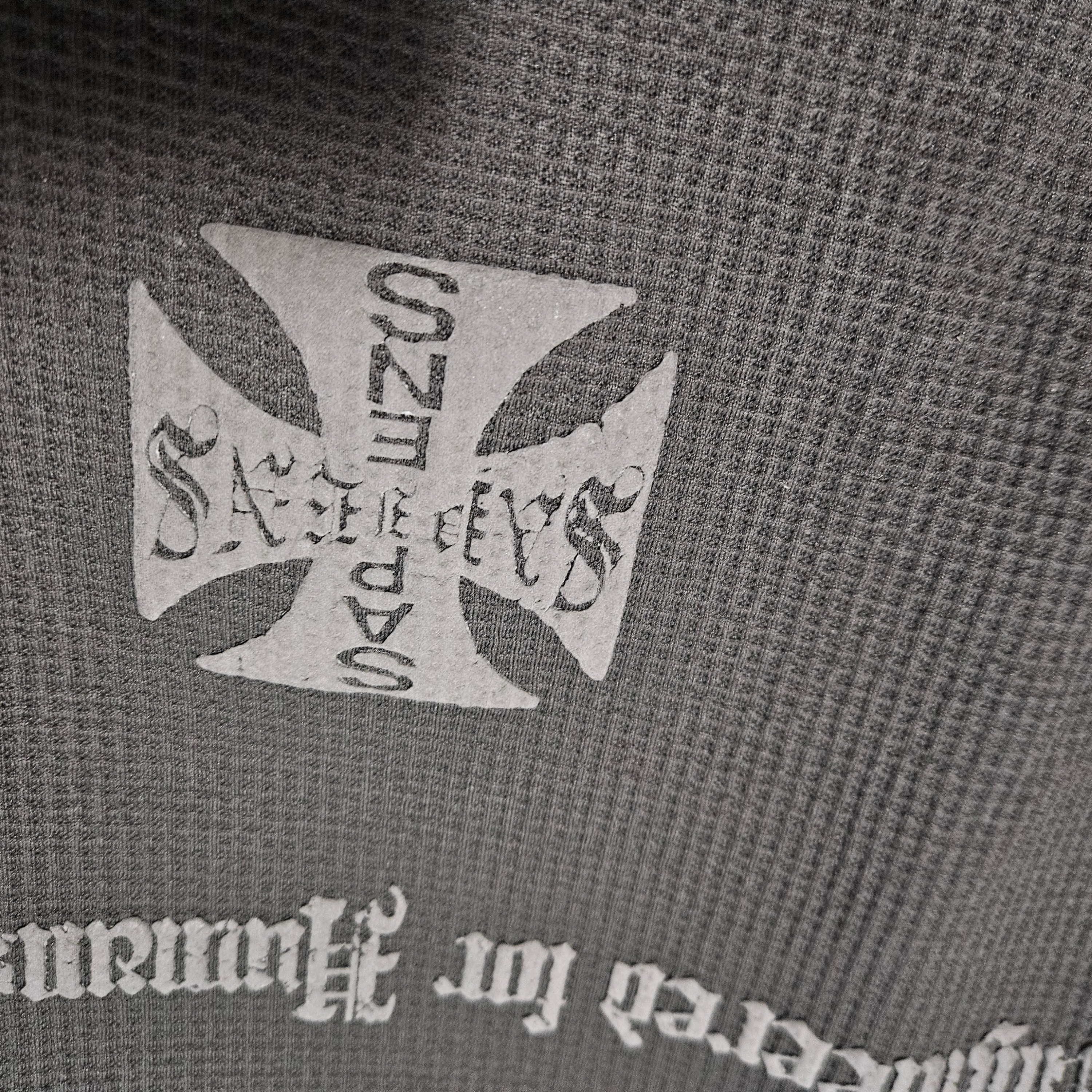 [KREAM 단독] Sapiens Engineered Waffle Over Fit Shorts Black 착용 스타일 - 1