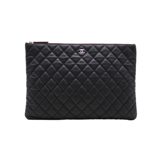 ITQOMD49TP7A Chanel Classic Clutch Large Caviar with Chip
