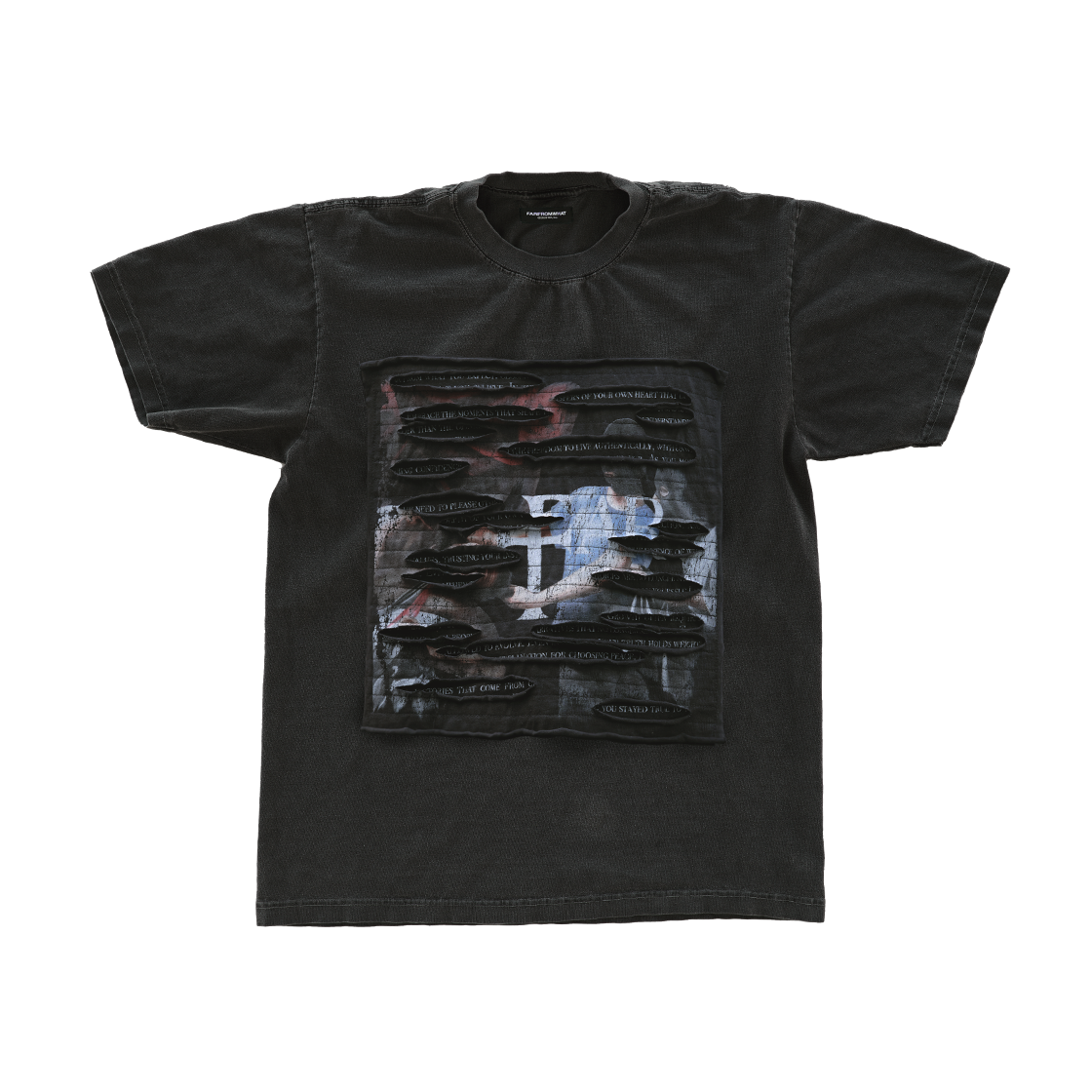 25030-1111-011-BK Farfromwhat Far Layers Of Truth Tshirts - 대표 이미지 #1
