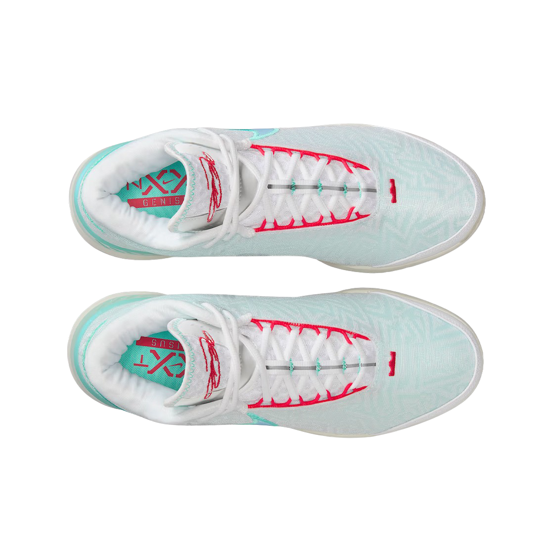나이키 줌 르브론 NXXT 지니어스 화이트 오로라 그린(Nike Zoom LeBron NXXT Genisus White Aurora Green) - 2