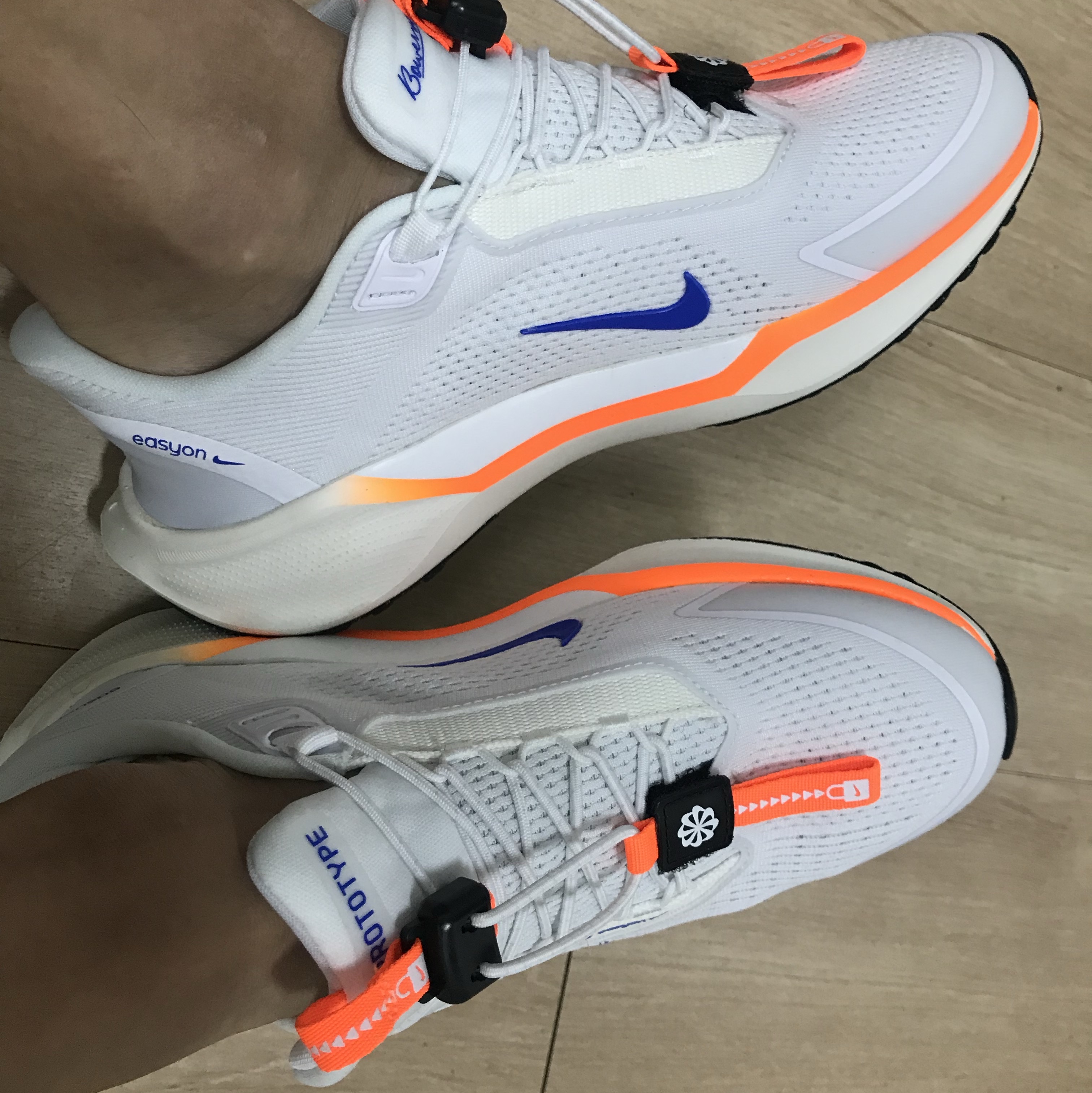 Nike Air Zoom Pegasus EasyOn Blueprint 착용 스타일 - 6