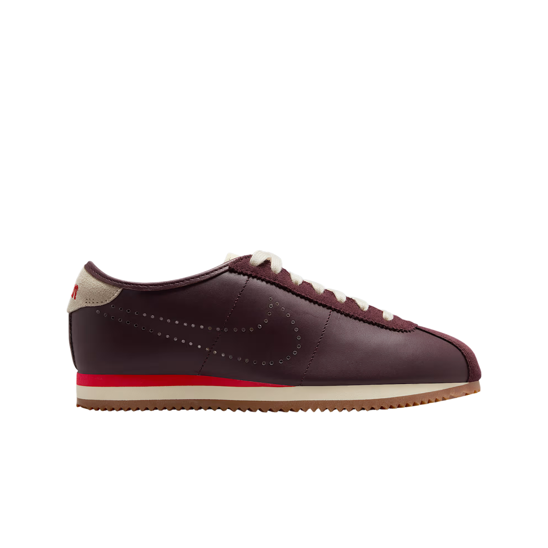 HQ1841-601 (W) Nike Cortez Leather Burgundy Crush Coconut Milk