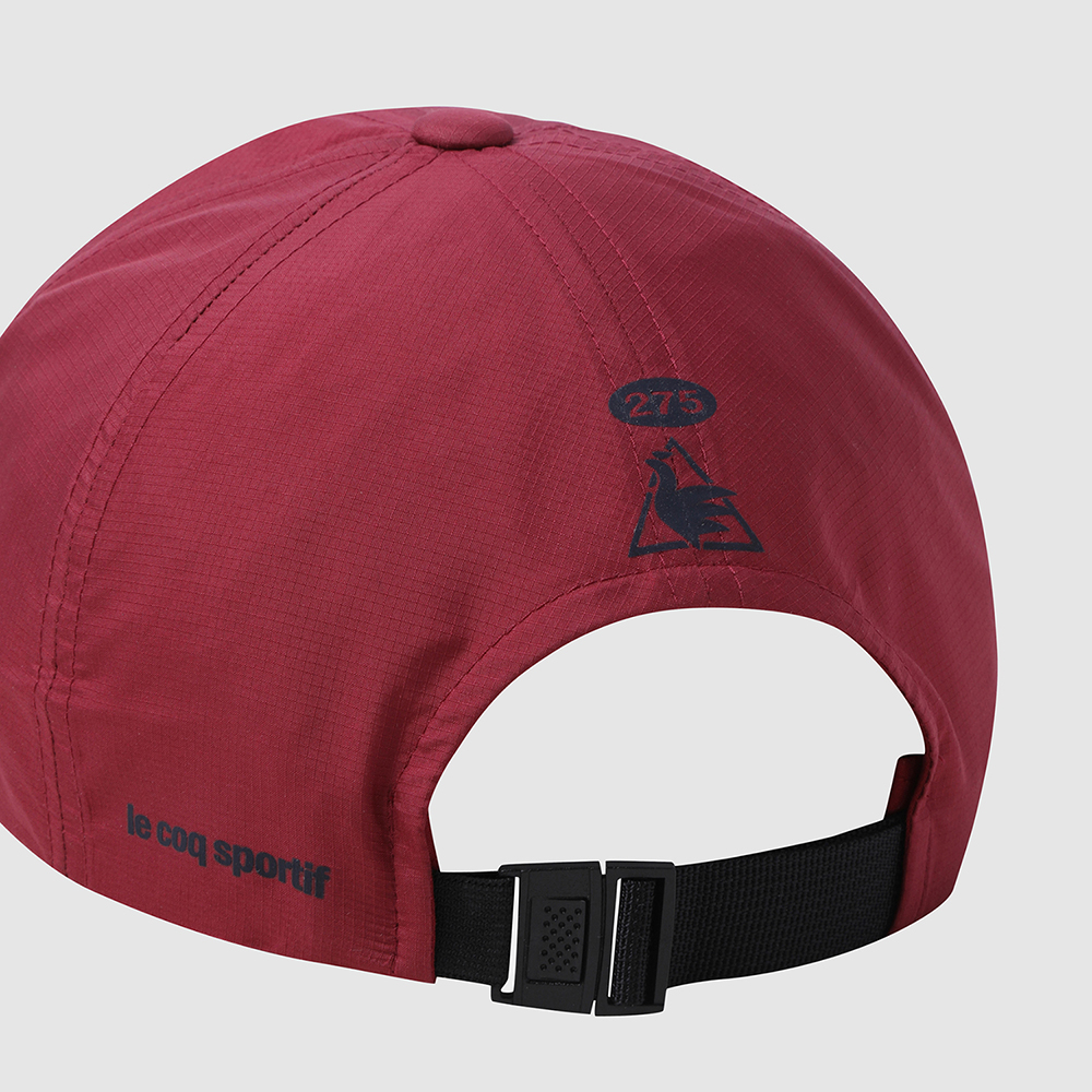 르꼬끄 스포르티브 르꼬끄X275C 그래픽 볼캡 - 레드(QQ323XCP71)(le coq sportif LCS x 275c Collaboration Graphic Ball Cap Deep Red) - 6