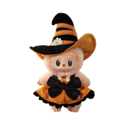 Pop Mart Labubu Mokoko Magic of Pumpkin Vinyl Plush Pendant