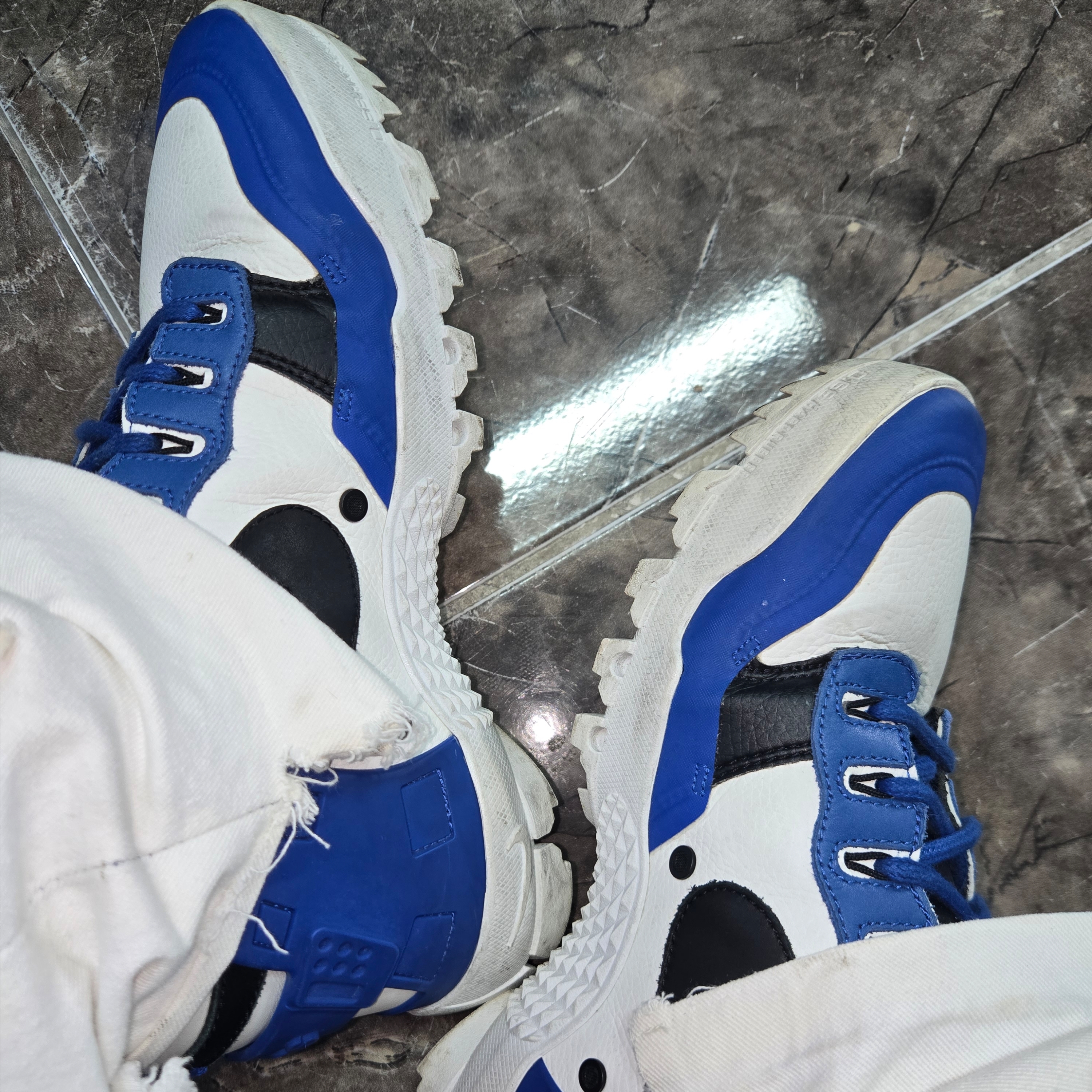 Nike x Undercover SFB Jungle Dunk White 착용 스타일