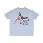 S/Double Choose Your Weapon T-Shirt Washed Steel