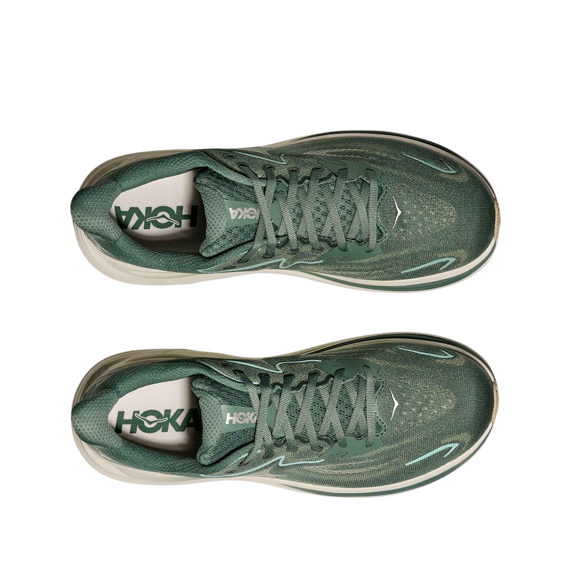 호카 클리프톤 10 펀 트러플 솔트 - 와이드(Hoka Clifton 10 Fern Truffle Salt - Wide) - 2