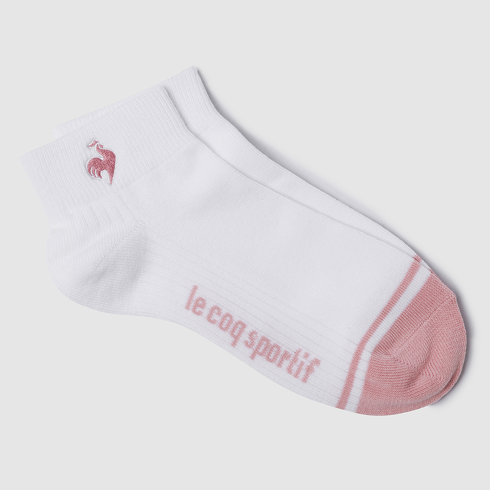 르꼬끄 스포르티브 베이직 로우삭스 - 핑크(QQ323ASC72)(le coq sportif Basic Low Socks Soft Pink) - 3