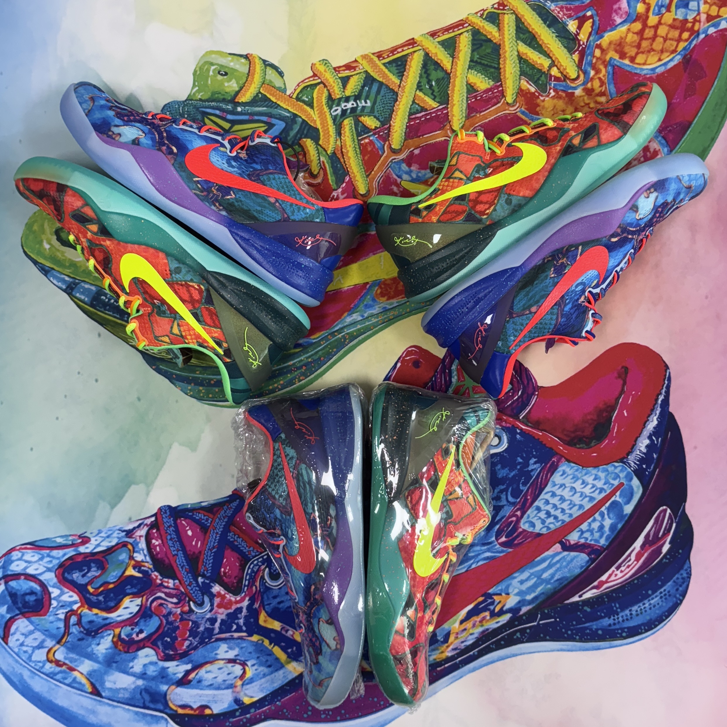 Nike Kobe 8 Protro What the Kobe 착용 스타일 - 2